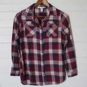Red long sleeve Flannel